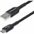 StarTech.com 6in (15cm) USB-A to USB-C Charging Cable, Charge & Sync, 3A, USB 2.0, TPE Jacket - Black USB Charging Cord