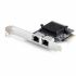 StarTech.com 2-Port 5G Gigabit PCIe Network Adapter Card, 5G/2.5G/1G/100M/10M, PCI Express NIC, Realtek RTL8126, Windows & Linux, TAA