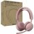 Logitech Zone Wireless 2 ES for Business - Noise-Canceling Wireless Headset with Adaptive Hybrid ANC, Microsoft Teams Certified, USB-C & USB-A, Rose