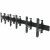 Mount-It! PRO Mounting Bracket for Video Wall, Display - Powder Coated Black - Landscape
