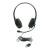 Califone KH-08 GUSB BK On-Ear Headset with Gooseneck Microphone, USB (Black)