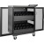Tripp Lite by Eaton Multi-Device Charging Cart 32 AC Outlets Chromebooks and Laptops Wall-Mount Option Black