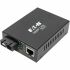 Tripp Lite by Eaton Gigabit Multimode Fiber to Ethernet Media Converter POE+ - 10/100/1000 SC 850 nm 550M (1804.46 ft.)