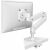 Ergotron Desk Mount for Monitor, Notebook, Laptop Tray - White