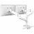 Ergotron Mounting Arm for Monitor, Display - White