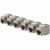 StarTech Cat8 Keystone Jack, 6-Pack RJ45 Ethernet Keystone Jacks, STP Cat8 Wall Jack, 180-Degree Toolless