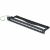 StarTech 24 Port 1U Blank Keystone Patch Panel with Cable Management Bar, Rackmount Cat6 Patch Panel for RJ45 STP Network Jacks