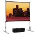 Da-Lite 9' x 12' Fast-Fold Deluxe Screen System [Da-Tex (Rear) Screen Surface]