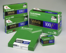 Fujichrome Velvia 100F 135-36 Film image