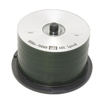 Silver Bulk CD-R 700MB/80 min 48x on Spindle (50 Count) image