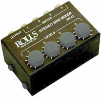 ROLLS MX42 4 x 1 Passive Stereo Mixer image