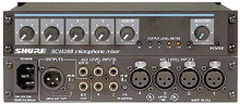 SHURE 4-Channel Mic/Line Mixer with Phantom Power image