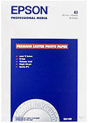 EPSON 17"x 22" Premium Lustre Photo Paper - 25 Sheets image