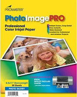 PROMASTER 8-1/2"x 11" Heavyweight Gloss Paper - 50 Sheets image