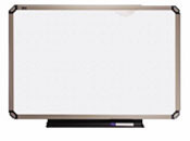  Quartet  TE568T Prestige Total Erase Dry Erase Board - 4' x 8' (Aluminum Frame) with Grid image