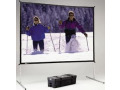 Da-Lite 7'6" x 10' Dual-Vision Fast Fold Deluxe Screen 88701