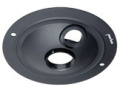 Peerless ACC570 Round Structural Ceiling Plate (Black)