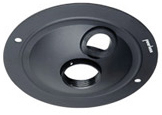 Peerless ACC570 Round Structural Ceiling Plate (Black) image