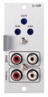 TOA Electronics U-14R - Dual Input Priority Module with Automatic Gain Control (Dual Stereo RCA) image