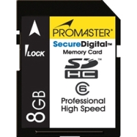 Promaster 8GB SDHC Class 6 Card image