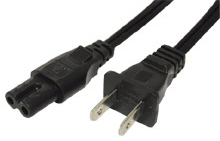 Cables To Go 6 ft. Non-Polarized Power Cord image