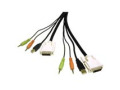 Cables To Go Dual Link DVI/USB KVM Cable with Audio