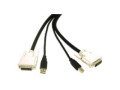 Cables To Go DVI Dual Link / USB 2.0 KVM Cable