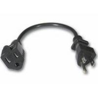Cables To Go 3ft Outlet Saver Power Extension Cord image