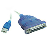 Cables To Go USB to DB25 IEEE-1284 Parallel Printer Adapter Cable image