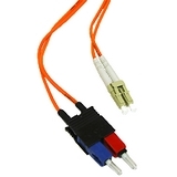 Cables To Go Multimode LC/SC Duplex Patch Cable with Clips image