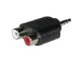 Cables To Go 3.5mm Stereo to Dual RCA Adapter