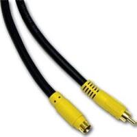 Cables To Go Value Series Bi-directional S-Video to RCA Video Cable image