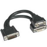 Cables To Go LFH-59 to DVI and VGA Break-out Cable image