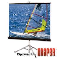 Draper Diplomat/R 215015 Portable Projection Screen image
