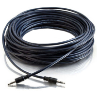 Cables To Go Audio Cable - 50 ft - Black image