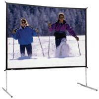 Da-Lite 83" x 144" Fast-Fold Deluxe Rear Projection  Screen System image