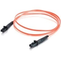 Cables To Go Fiber Optic Duplex Patch Cable - MT-RJ Male - MT-RJ Male - 29.53ft image