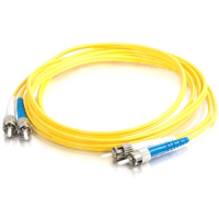 Cables To Go Fiber Optic Duplex Patch Cable - ST Male Network - ST Male Network - 98.43ft image