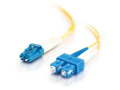 Cables To Go Fiber Optic Duplex Cable - LC Male Network - SC Male Network