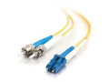 Cables To Go Fiber Optic Duplex Patch Cable - LC Male - ST Male - 26.25ft