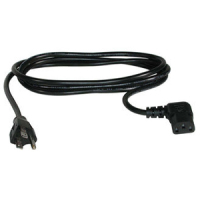Cables To Go 6ft Universal Right Angle Power Cord image