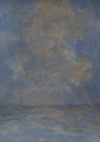 SystemPro 10'x20' Backdrop -Blue Sunrise Patterned Muslin image