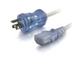 Cables To Go 48010 Standard Power Cord - 12 ft - NEMA 5-15P - IEC 60320 C13