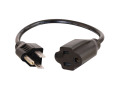 Cables To Go Outlet Saver Power Extension Cable