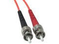Cables To Go Fiber Optic Duplex Patch Cable - Plenum-Rated - 9.84 ft - Orange