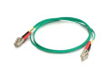 Cables To Go Duplex Fiber Optic Patch Cable - 9.84 ft - Green