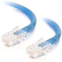 Cables To Go Cat5e Patch Cable - 25 ft blue image
