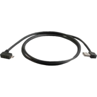 Cables To Go USB Cable - 1M Right Angled A To Micro B image
