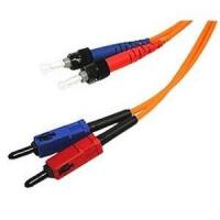 Cables To Go Duplex Fiber Optic Patch Cable (ST/SC M) 6M image