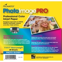 Promaster PhotoImage PRO Glossy Inkjet Paper - 11" x 17" - 20 sheets image